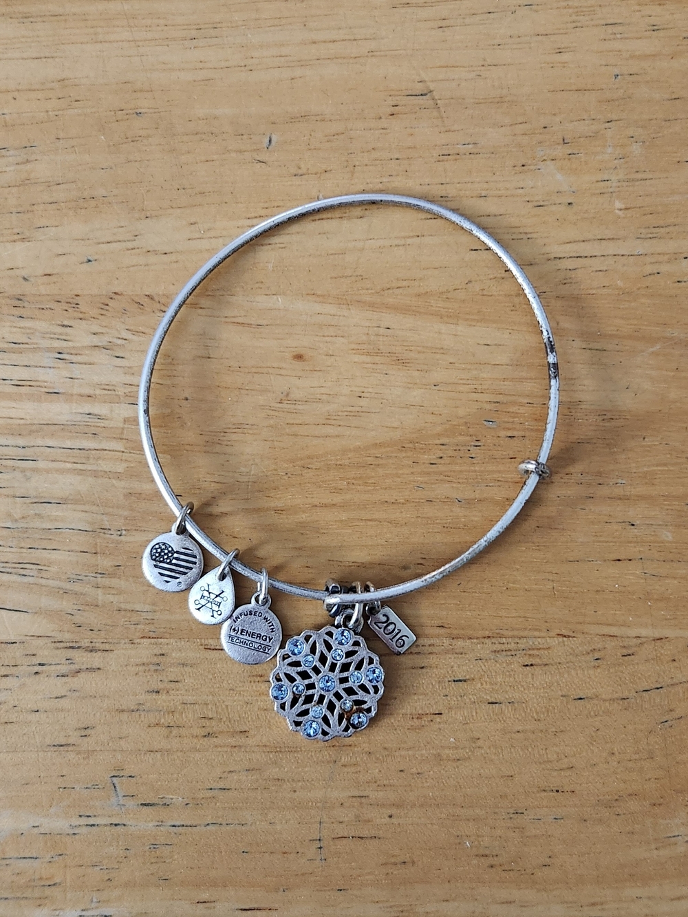 Alex And Ani Snowflake Bracelet